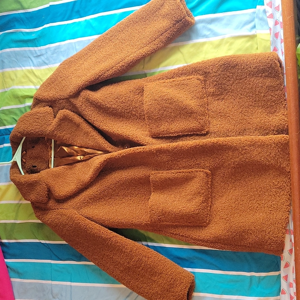 Brown Teddy Coat